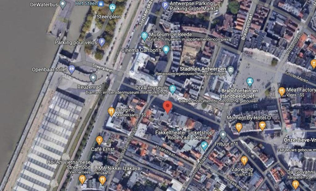 Living History - Suikernest Aparthotel Antwerpen Eksteriør bilde